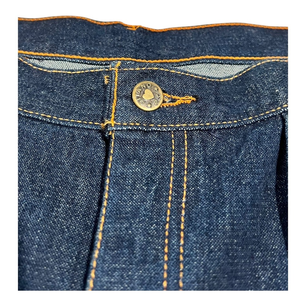 NWT Vintage 1980s Gitano Women's 40 High-Rise Short Denim Jeans Deadstock - Picture 11 of 16